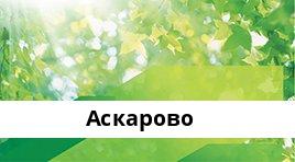 Банкоматы Сбербанка в городe АСКАРОВО — часы работы и адреса терминалов на карте
