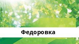 Банкоматы Сбербанка в городe Федоровка — часы работы и адреса терминалов на карте