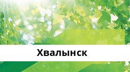 Банкоматы Сбербанка в городe Хвалынск — часы работы и адреса терминалов на карте